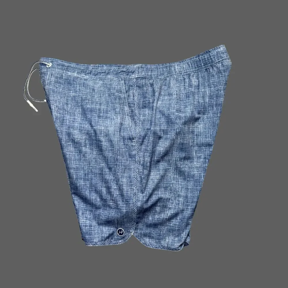 Johnnie-O Ariba Blue Lake Patterned Swim Trunks XL